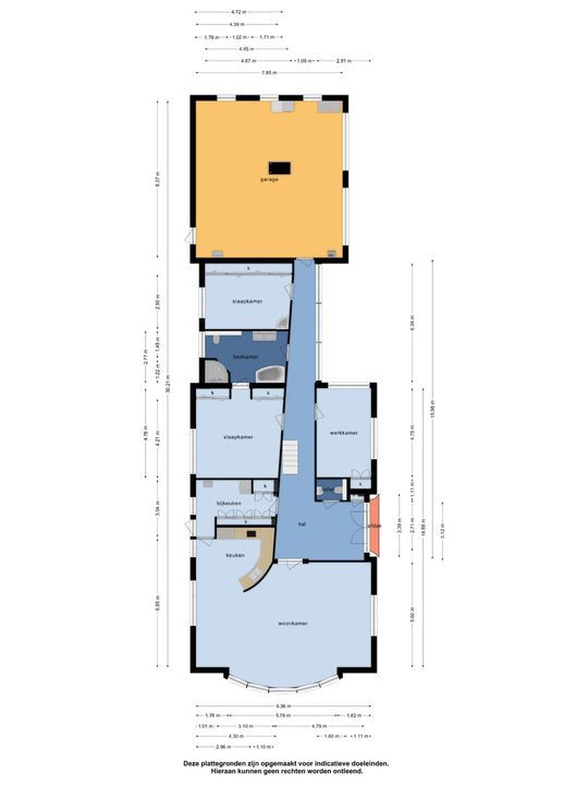 Middelweg 25 a, Numansdorp plattegrond-47