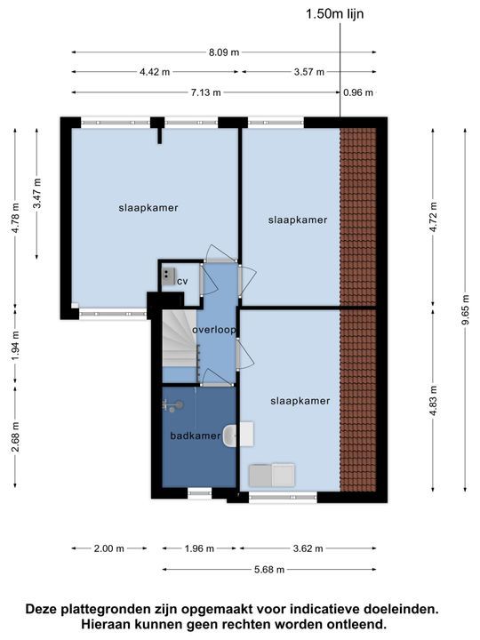 Bakhuis 12, Oud-Beijerland plattegrond-22