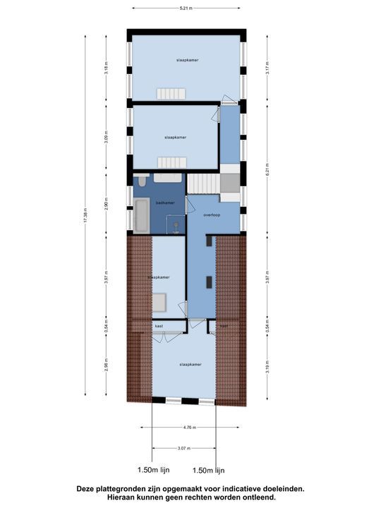 Torenstraat 7 a, Numansdorp plattegrond-39