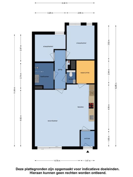 Ooststraat 76, Oud-Beijerland plattegrond-36