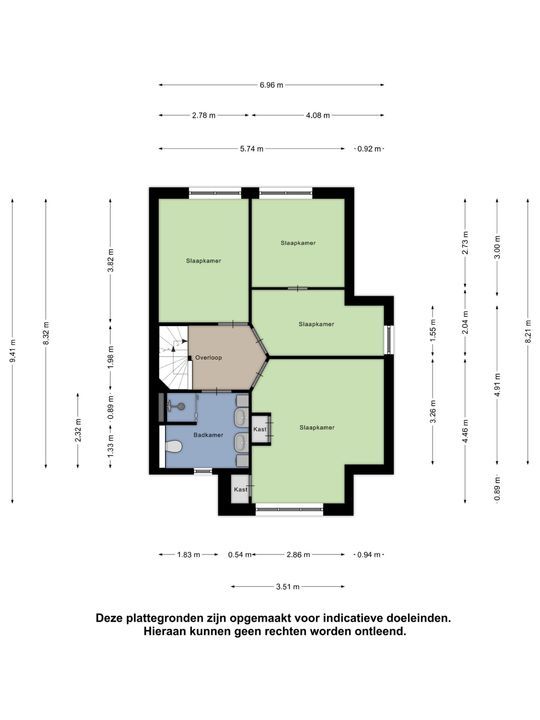 Mozartlaan 25, Oud-Beijerland plattegrond-42