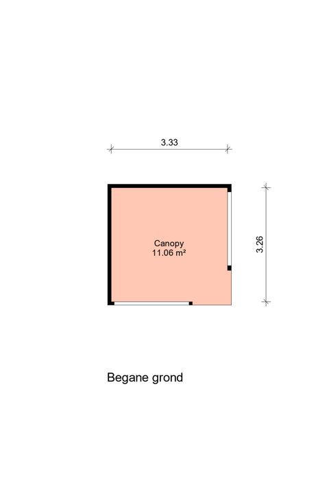 Rozenlaan 20, Klaaswaal plattegrond-49