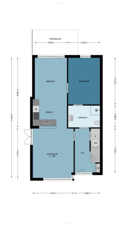 Rietgors 24, Zuid-Beijerland plattegrond-28