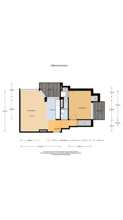 Van Leeuwenhoekstraat 5 0165, Haarlem plattegrond-16