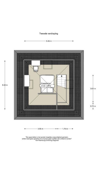 't Voorwerf 2 C, Amsterdam plattegrond-56