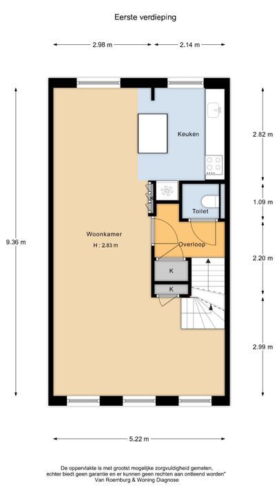 Westergracht 97 RD, Haarlem plattegrond-47