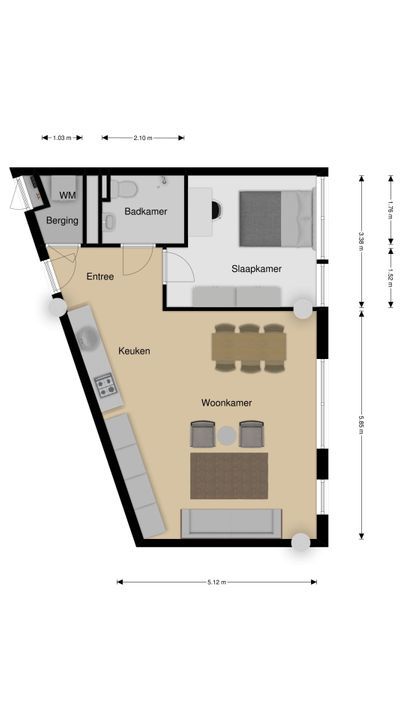 Nobelstraat 19 A2, Haarlem plattegrond-38