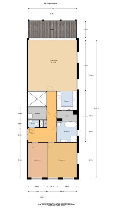 Bellevuelaan 381, Haarlem plattegrond-32