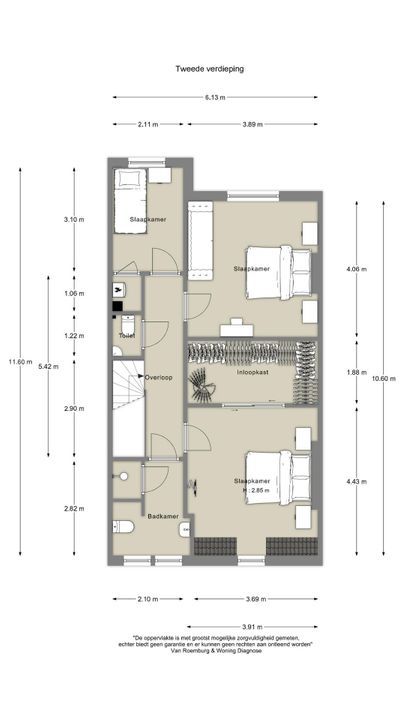 Bos en Vaartstraat 13 RD, Haarlem plattegrond-22