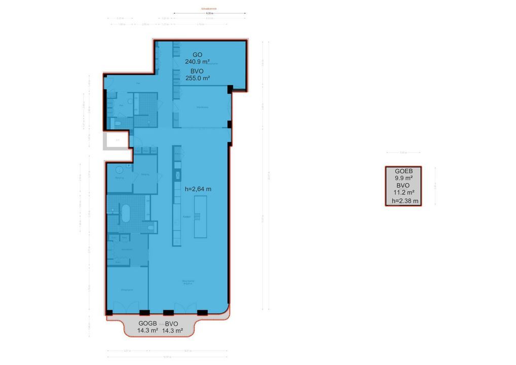 Pieter de Hoochstraat 11 B1, Amsterdam plattegrond-54