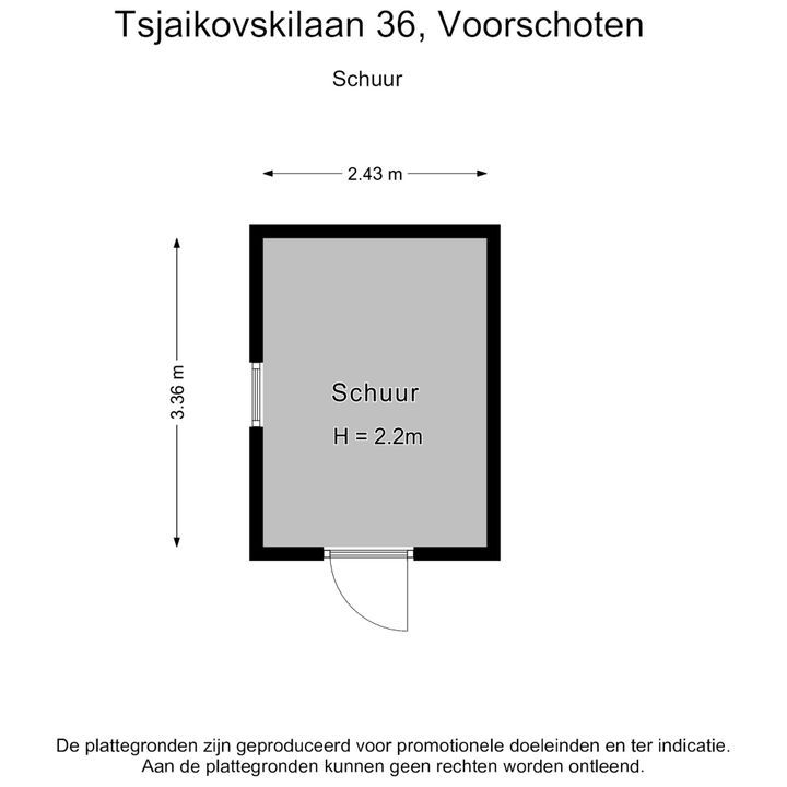 Tsjaikovskilaan 36, Voorschoten plattegrond-26