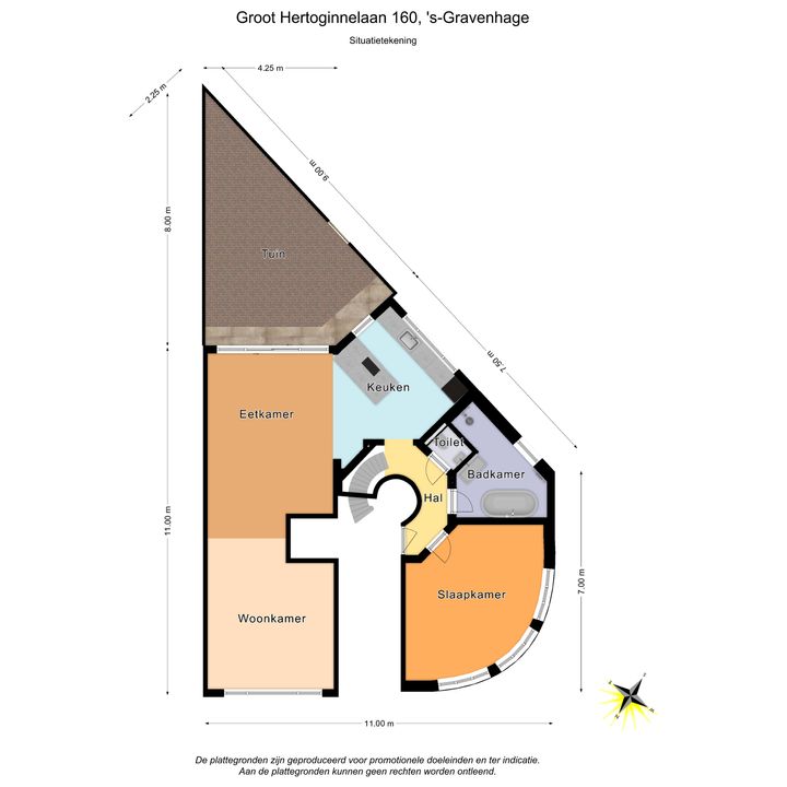 Groot Hertoginnelaan 160, Den Haag plattegrond-43
