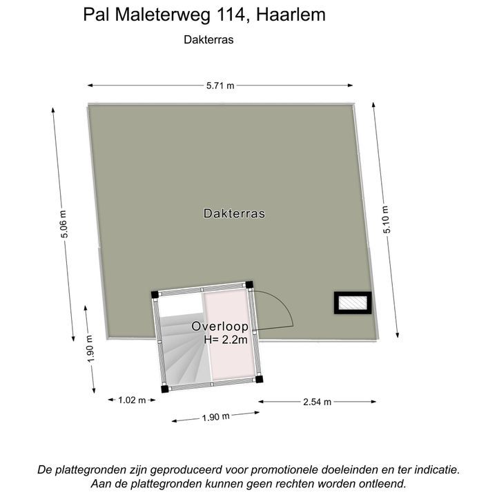 Pal Maleterweg 114, Haarlem plattegrond-26