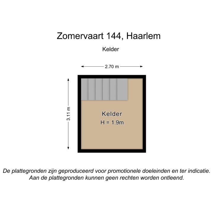 Zomervaart 144, Haarlem plattegrond-45