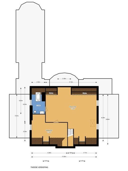 Gravin Machteldlaan 13, Den Haag plattegrond-63