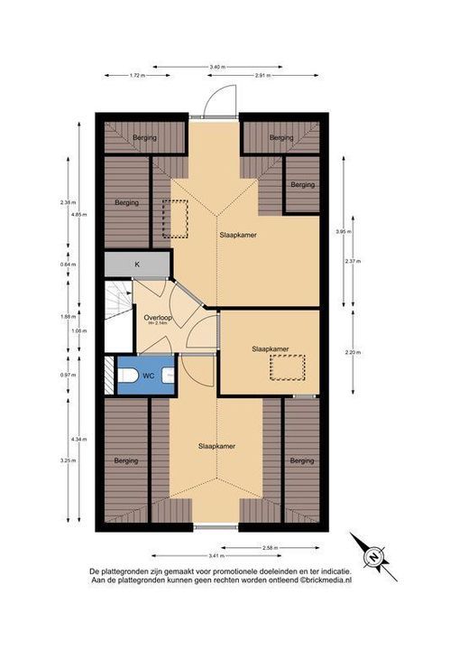 Heeswijkstraat 23, Voorburg plattegrond-43
