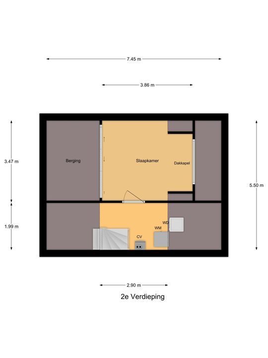 Bernhardstraat 16, Warmond plattegrond-32