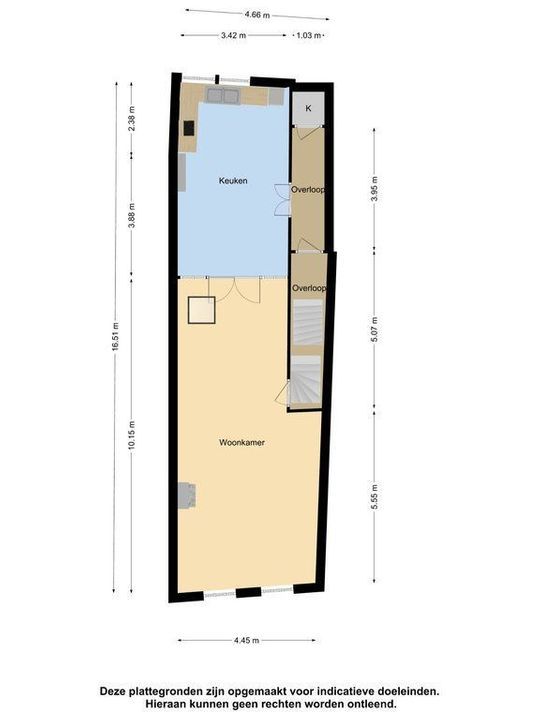 Breestraat 83 a, Leiden plattegrond-32