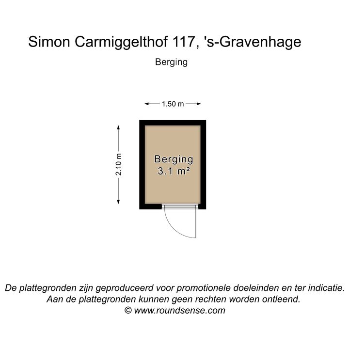 Simon Carmiggelthof 117, Den Haag plattegrond-27