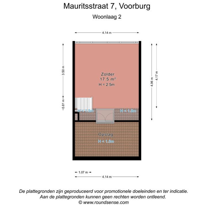 Mauritsstraat 7, Voorburg plattegrond-34