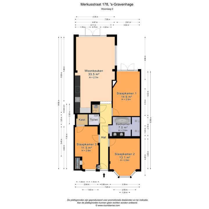 Merkusstraat 178, Den Haag plattegrond-26