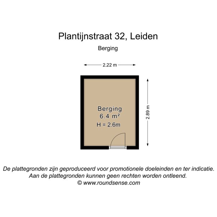 Plantijnstraat 32, Leiden plattegrond-34