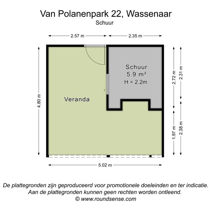 Van Polanenpark 22, Wassenaar plattegrond-41