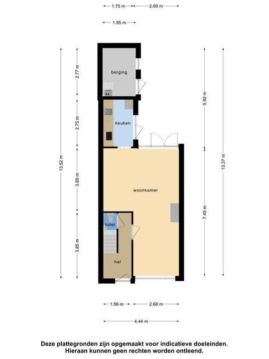 Hugo de Vriesstraat 65, Leiden plattegrond-50