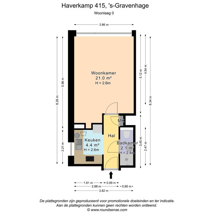 Haverkamp 415, Den Haag plattegrond-23