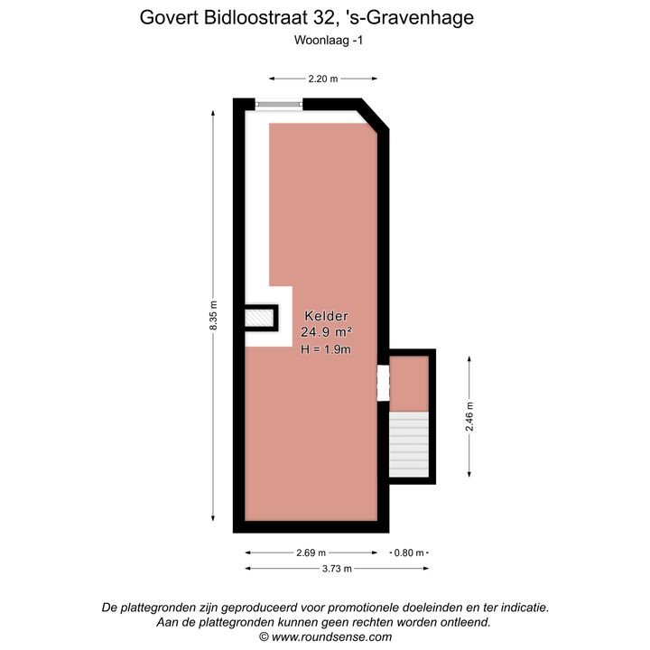 Govert Bidloostraat 32 34, Den Haag plattegrond-40