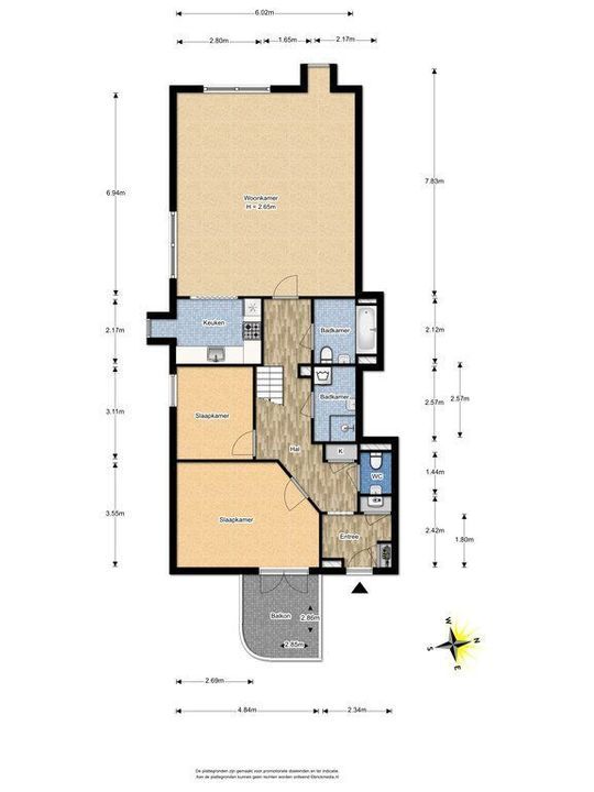 Rhijngeesterstraatweg 94 C, Oegstgeest plattegrond-44