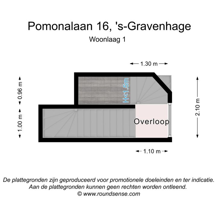 Pomonalaan 16, Den Haag plattegrond-49