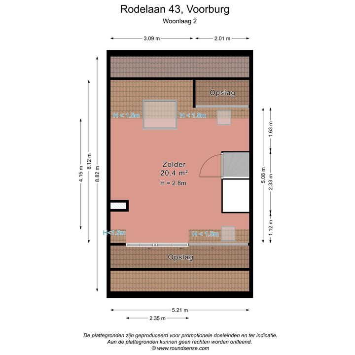 Rodelaan 43, Voorburg plattegrond-35