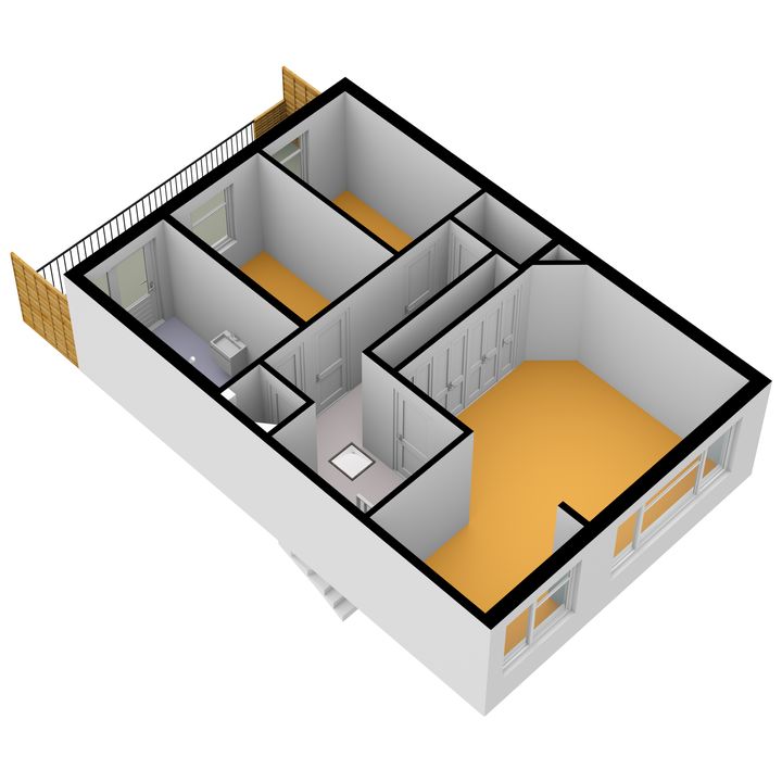 Roemer Visscherstraat 40, Leiden plattegrond-25