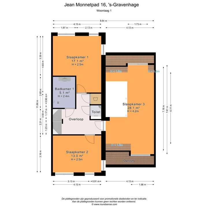 Jean Monnetpad 16, Den Haag plattegrond-57
