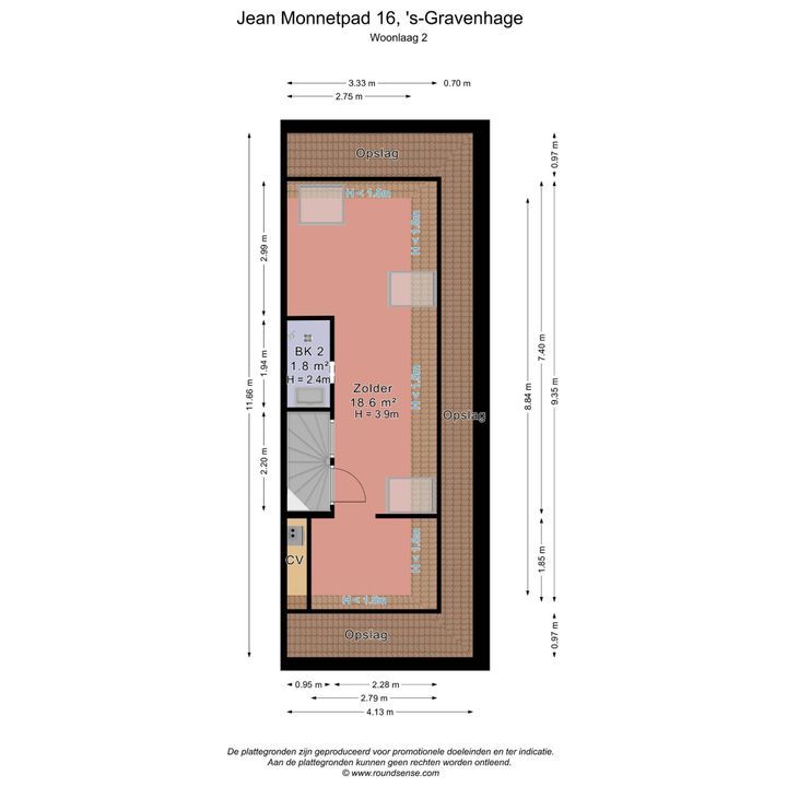 Jean Monnetpad 16, Den Haag plattegrond-57