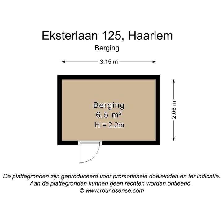 Eksterlaan 125, Haarlem plattegrond-38