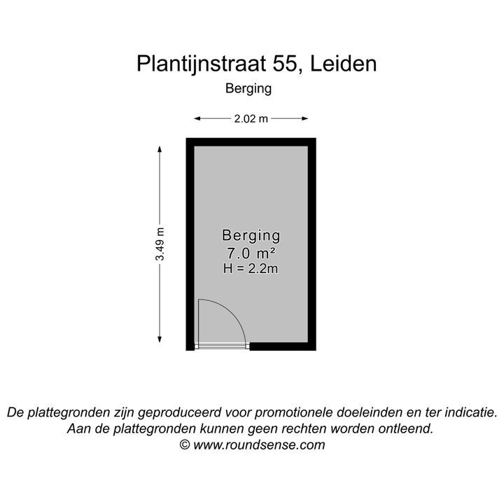 Plantijnstraat 55, Leiden plattegrond-27