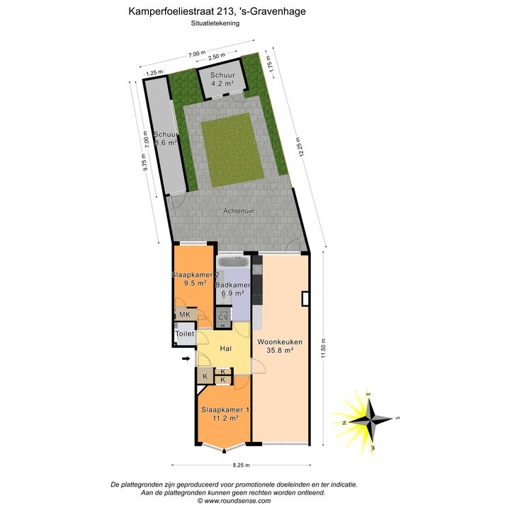 Kamperfoeliestraat 213, Den Haag plattegrond-26