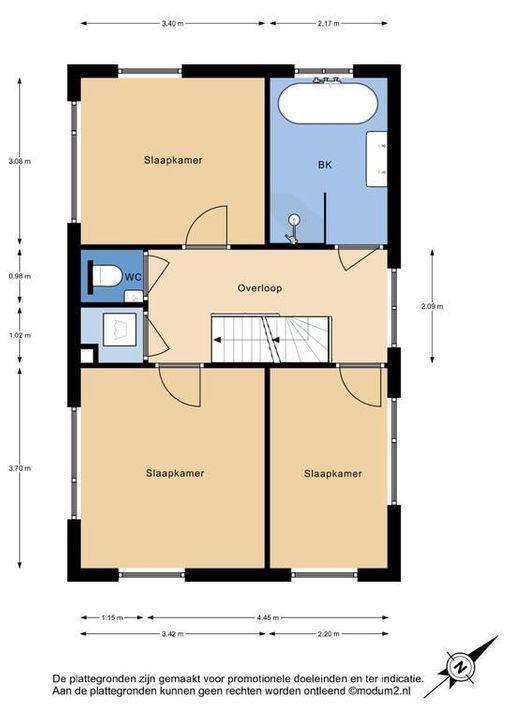 Boksbergenlaan 11, Den Haag plattegrond-42