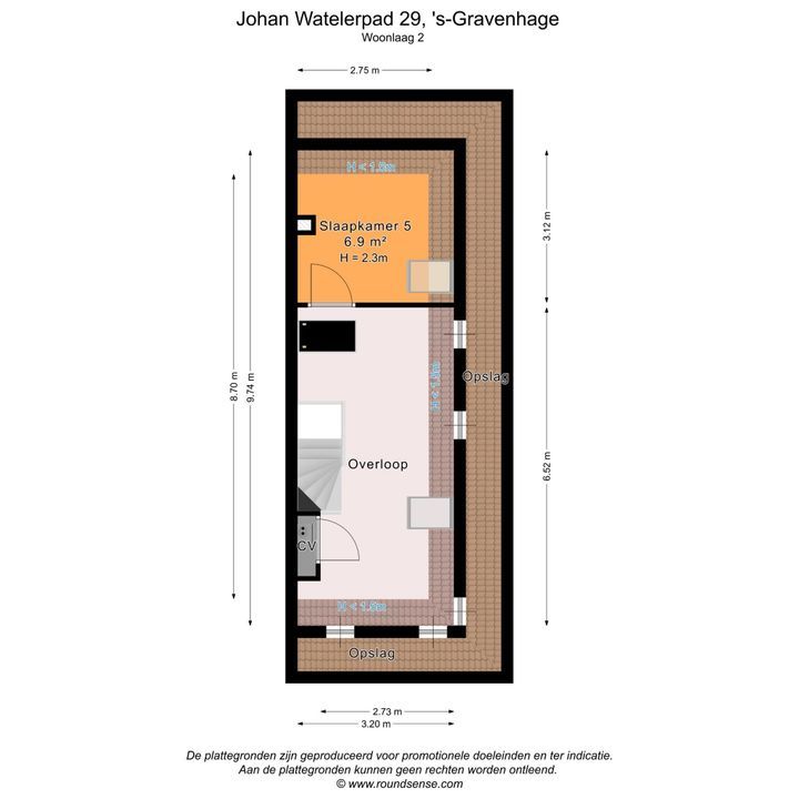 Johan Watelerpad 29, Den Haag plattegrond-47