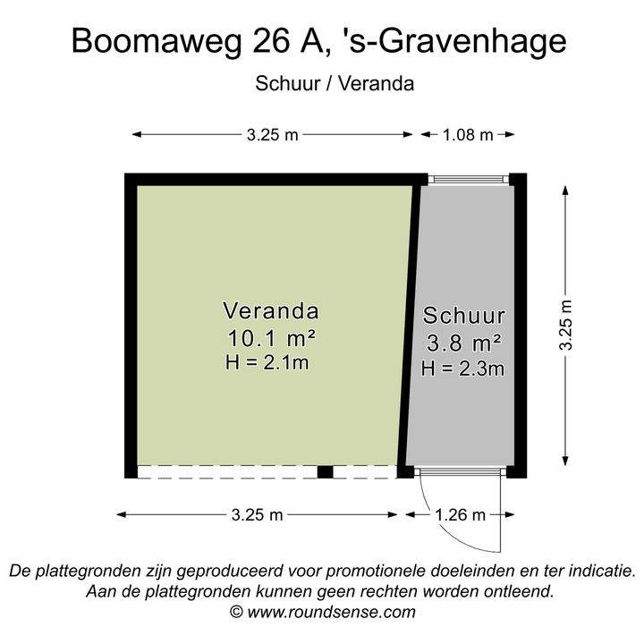 Boomaweg 26 a, Den Haag plattegrond-53