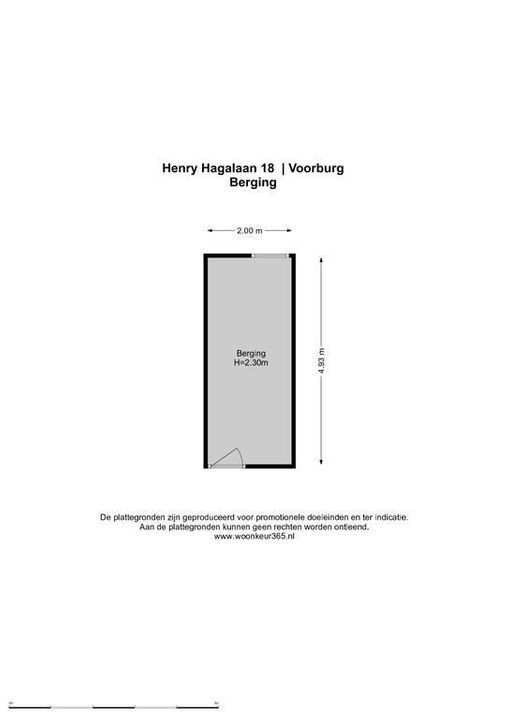 Henry Hagalaan 18, Voorburg plattegrond-28
