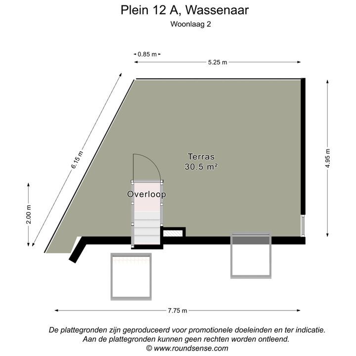 Plein 12 A, Wassenaar plattegrond-42