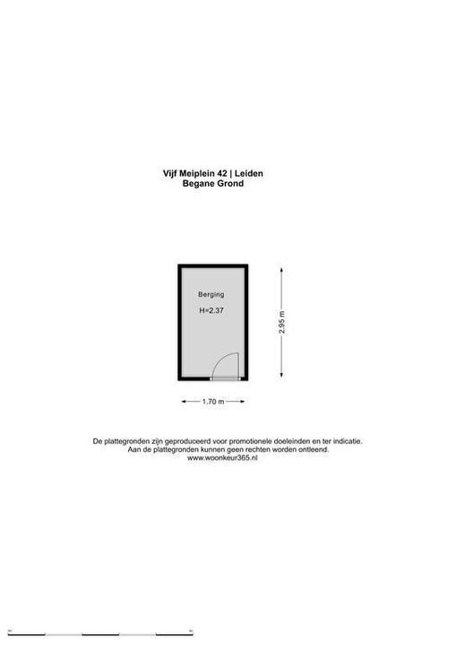 Vijf Meiplein 42, Leiden plattegrond-28