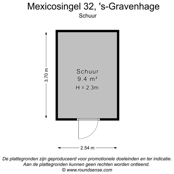 Mexicosingel 32, Den Haag plattegrond-28