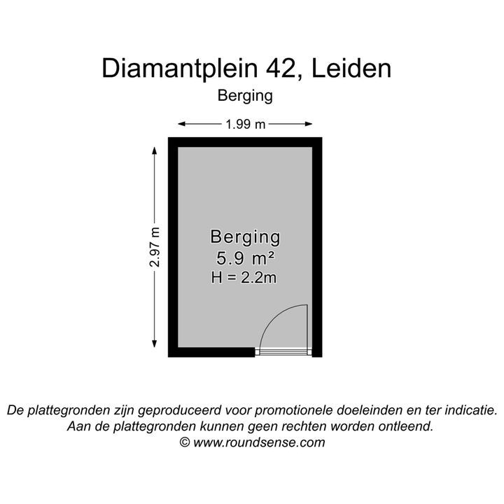 Diamantplein 42, Leiden plattegrond-31