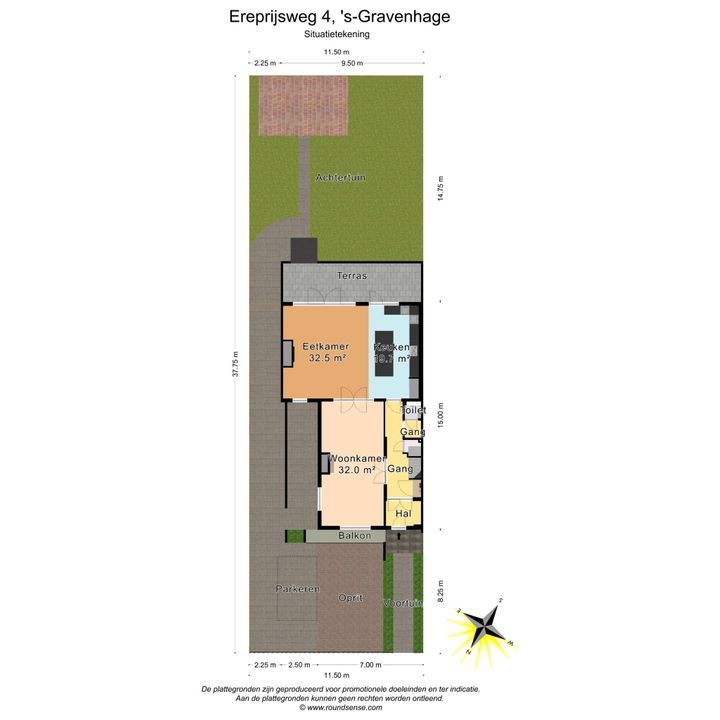 Ereprijsweg 4, Den Haag plattegrond-65