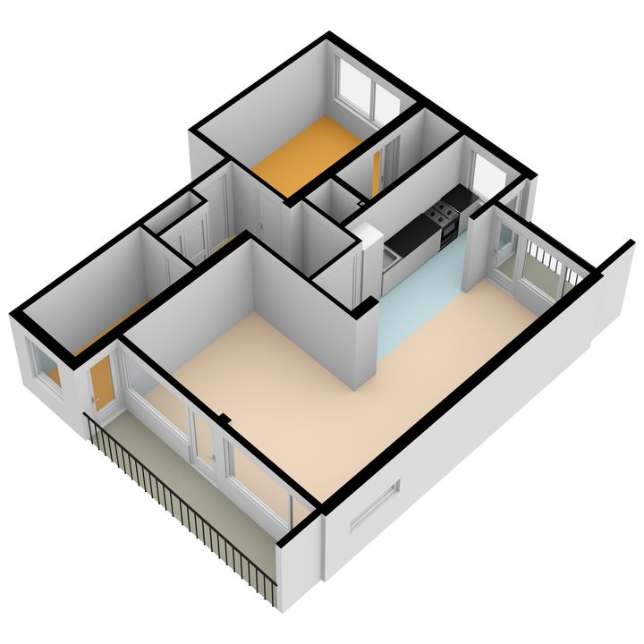 Joseph Haydnlaan 5, Leiden plattegrond-29