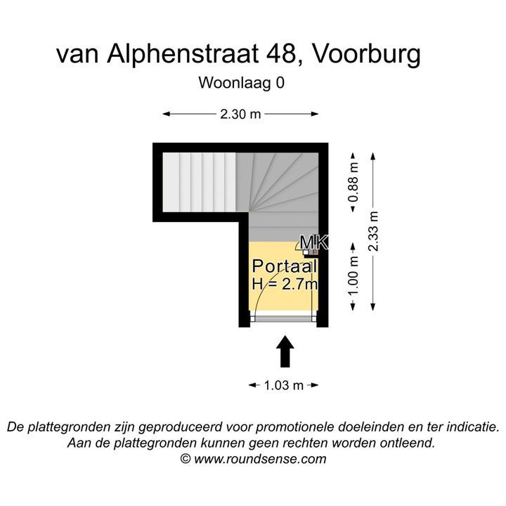 van Alphenstraat 48, Voorburg plattegrond-23